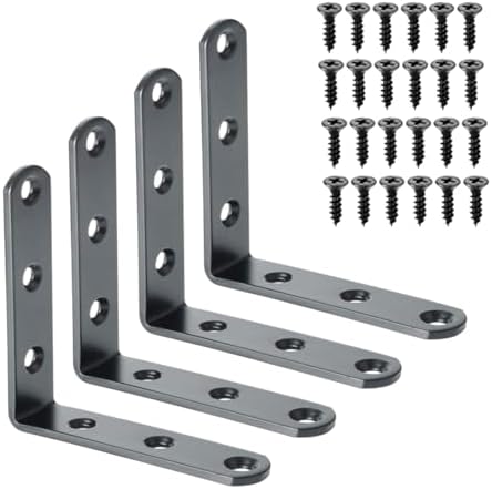 Alise 4Pcs Floating Shelf Brackets by Alise
