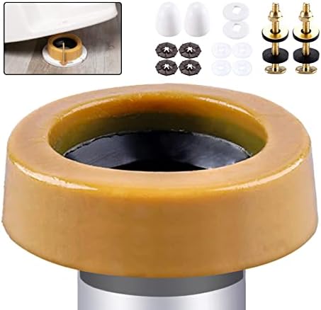 Extra Thick Toilet Wax Ring Replacement Kit by F