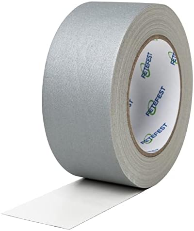 Gaffers Tape Gray Heavy Duty, Non-Reflective, No Residue, Hand Tear, by FetefestforTapes