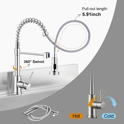 40" Stainless Steel Freestanding Utility Sink - Image 3