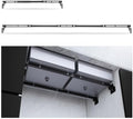 IRONWALLS 2PCS Undermount Sink Support Brackets Adjustable 24"-59" Black by IRONWALLS