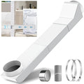 4" Periscope Dryer Vent 17.7-29.5", Telescoping Duct by Ajonrkwm