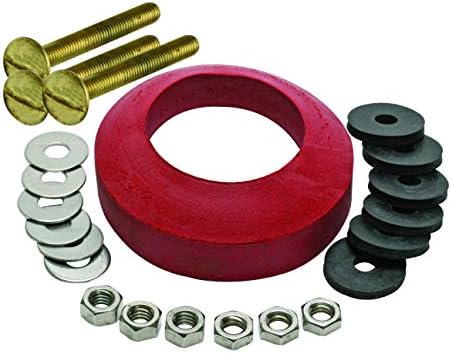 Fluidmaster 6106 2 in. Tank to Bowl Gasket, 3 Bolts and Hardware by Fluidmaster
