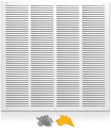 20" x 20" Return Air Grille Steel HVAC Vent Cover by Unknown