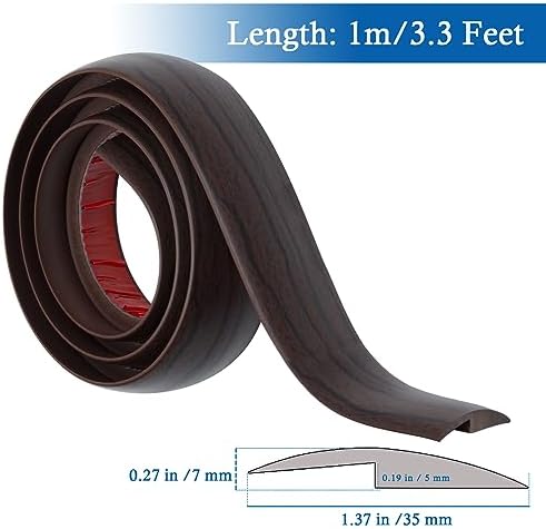 FONUNO Carpet Transition Strip Self Adhesive Floor Transition Strip - Image 2