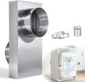 84049 Periscope Dryer Vent Connector Kit, Stainless Steel, Adjustable 0-5" by Unknown