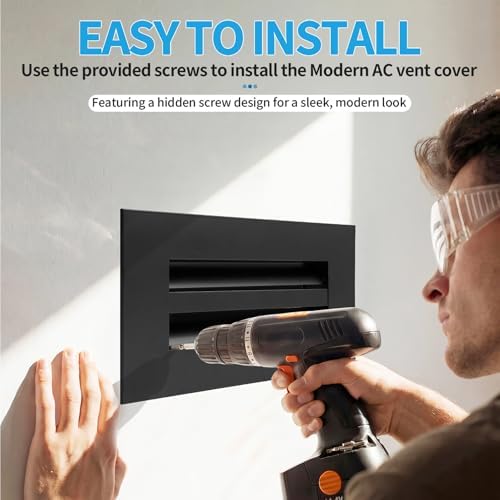 8x4 Modern AC Vent Cover, Decorative Air Vent Register Grille - Image 4