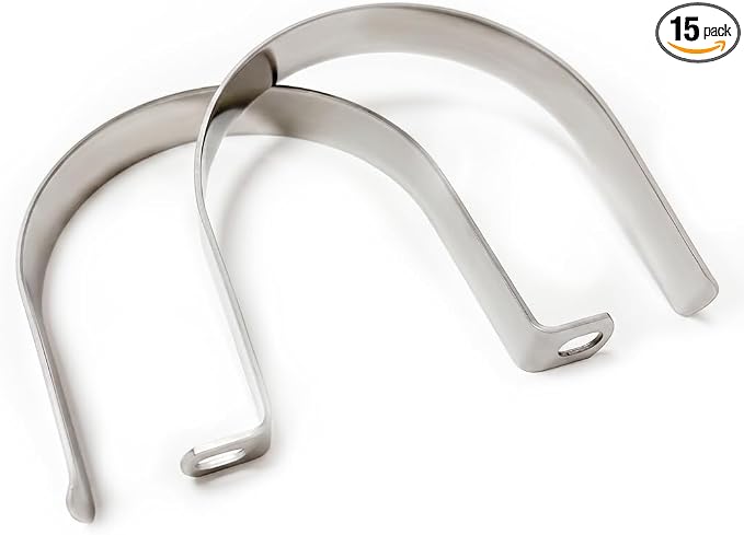 304 Stainless Steel Single-Hole Pipe Strap, Anti-Corrosion Strap by Unknown