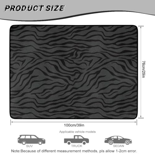 ELEQIN Car Cargo Liner, All Weather Heavy Duty Trunk Mat, Cargo Mats - Image 7