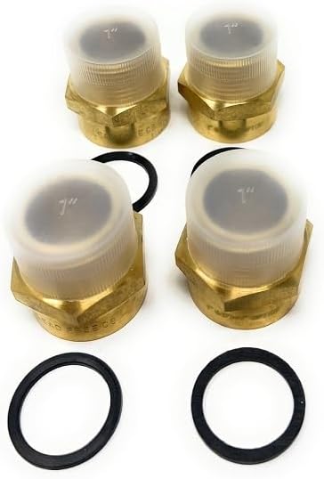 Cascada 1" G Thread Female to 1" NPT Male Adapter | Brass Pipe Fitting Adapter - Image 8