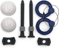 One-N-Done Premium 3.75" Toilet Bolts: Toilet Flange Repair Kit, Locking Bolt by One-N-Done