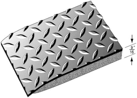 Rhino Mats DTT48GRNSX2 Diamond Plate Anti-Fatigue Mat - Image 4