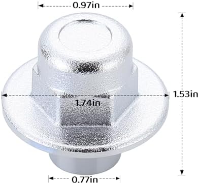 ZZ5610NUTEXTKIT Extended Acorn Nut and Washer Set, Compatible - Image 2