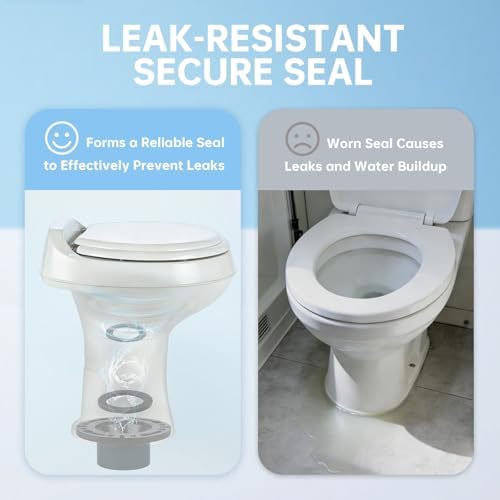 jamini RV Toilet Seal, 3 Inch Socket Floor Flange Kit Replacement, Compatible - Image 4