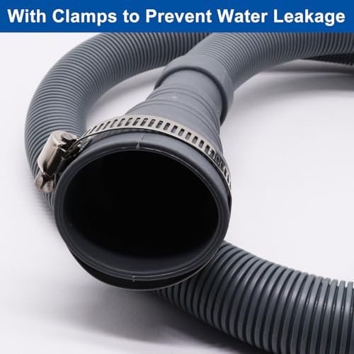 5ft Washing Machine Drain Tube Extension, Corrugated Drain Pipe Univerdal - Image 6