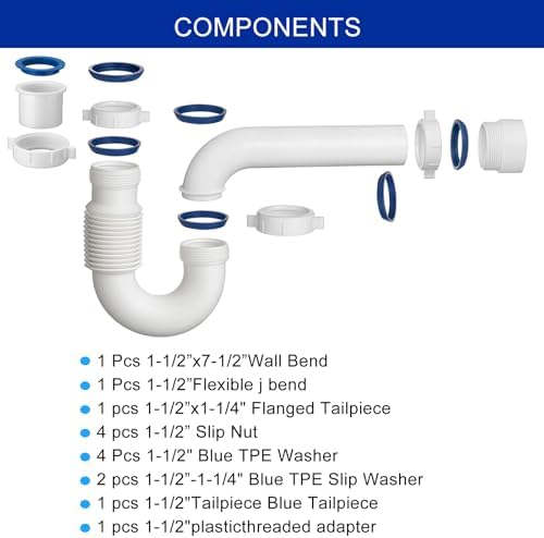 Yariwiz White P Trap 1-1/2 Inch - Image 6