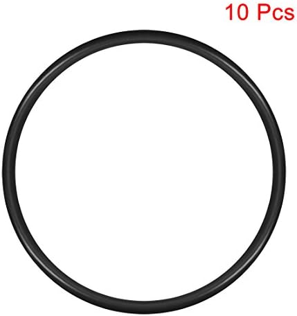 uxcell Nitrile Rubber O-Rings 39mm OD 35mm ID 2mm Width, Metric Sealing Gasket - Image 2