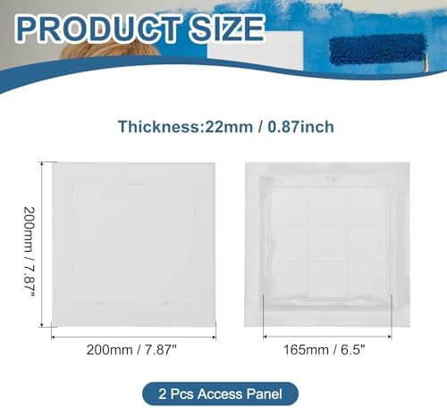 PATIKIL 6.5x6.5 Inch Removable Hinged Access Panel - Image 2