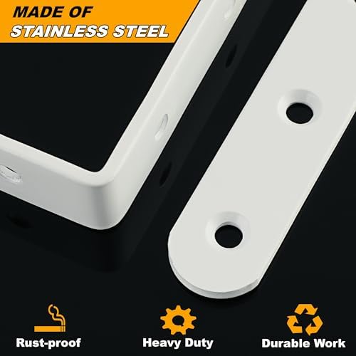 Alise 4Pcs Floating Shelf Brackets - Image 6
