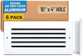 Fits 10x4 Hole | Aluminum Return Air Grille by Handua | Vent Cover Grill by Handua