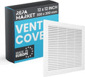 Repa Market 12 x 12 Inch White Square Air Vent Cover by RepaMarket