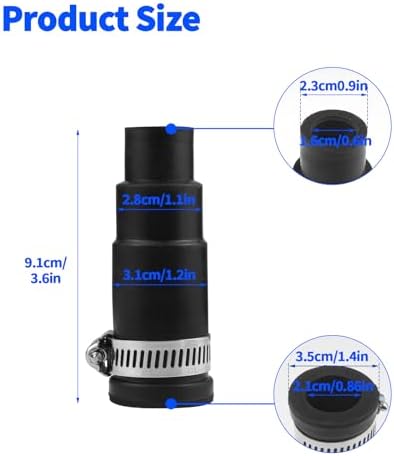 Dishwasher Drain Hose Adapter, Compatible - Image 2
