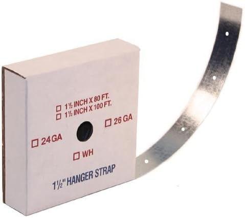 1-1/2 Inch x 80 Ft HVAC Hanger Strap by DuctOutlet