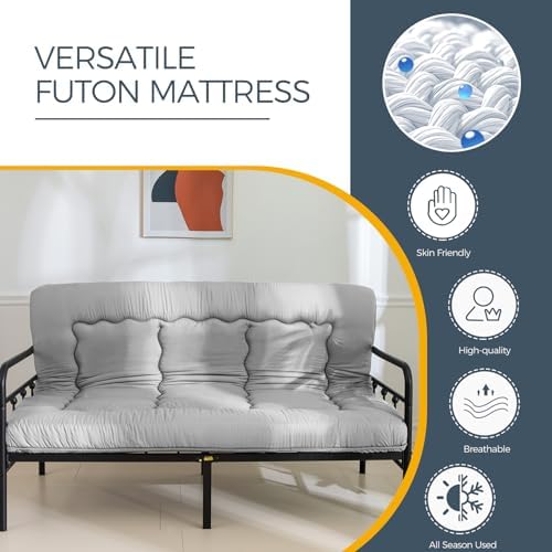 MAXYOYO 6" Extra Thick Japanese Floor Mattress Full Folding Futon Mattress - Image 2