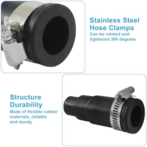 2 Set Dishwasher Drain Hose Adapter - Image 5