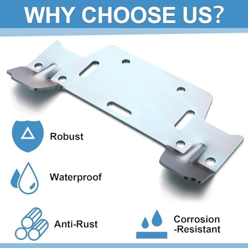 Shimeyao Wall Mounted Sink Bracket Heavy Galvanized Steel Hanging Bracket - Image 4