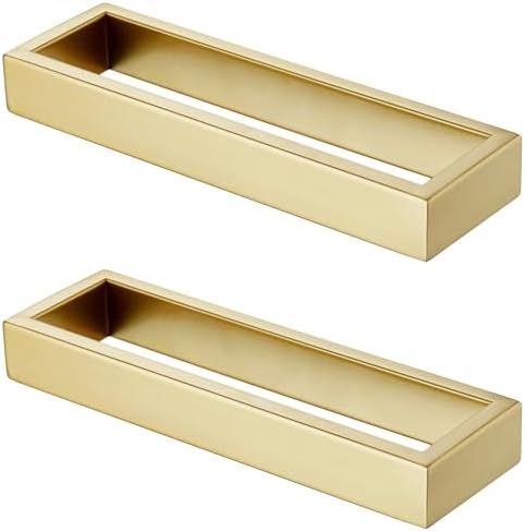 KOKOSIRI Towel Rings Brushed Gold Hand Towel Bars 9-Inch Kitchen Towel Rack by KOKOSIRI