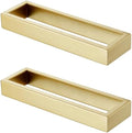 KOKOSIRI Towel Rings Brushed Gold Hand Towel Bars 9-Inch Kitchen Towel Rack by KOKOSIRI