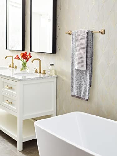 Amerock Stature 24" Champagne Bronze Towel Bar - Image 2