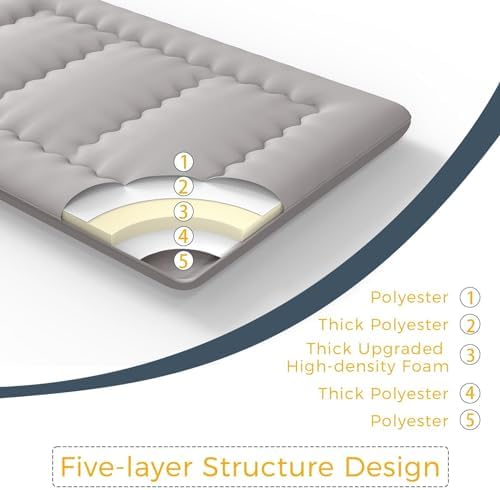 MAXYOYO 6" Extra Thick Japanese Floor Mattress Twin Folding Futon Mattress - Image 2