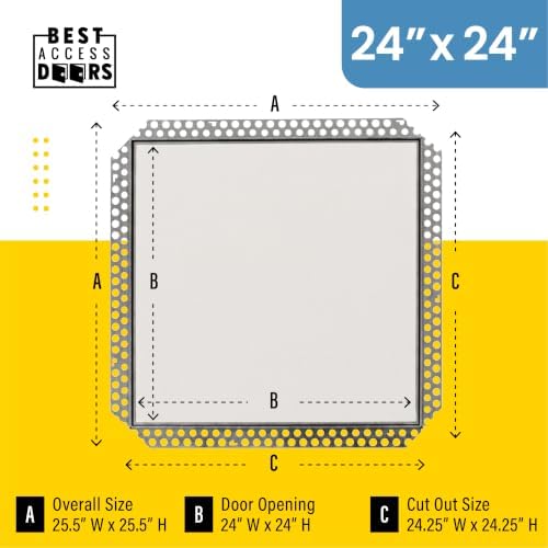 Best 24" x 24" Drywall Inlay Access Panel - Image 2