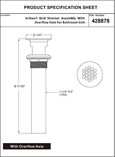 Grid Drain Strainer Assembly - Image 6