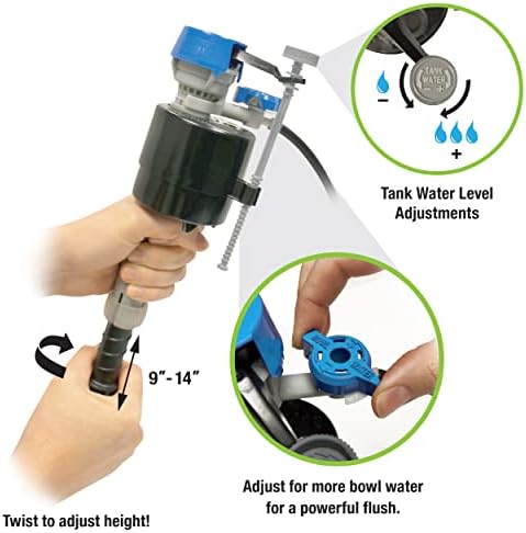 Fluidmaster PerforMAX 2-Inch Toilet Repair Kit, Complete Toilet Fix - Image 6
