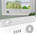LEOPO 4" Dryer Vent Windows Kit by FinestHomeDecor