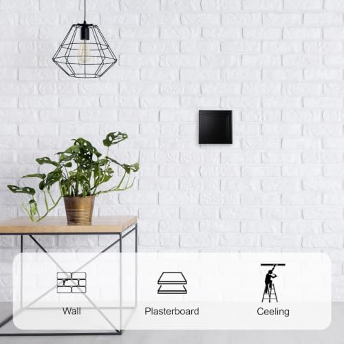 Self Adhesive Access Panels, 1 Pack Wall Mounted Hole Cover Inspection Door - Image 3