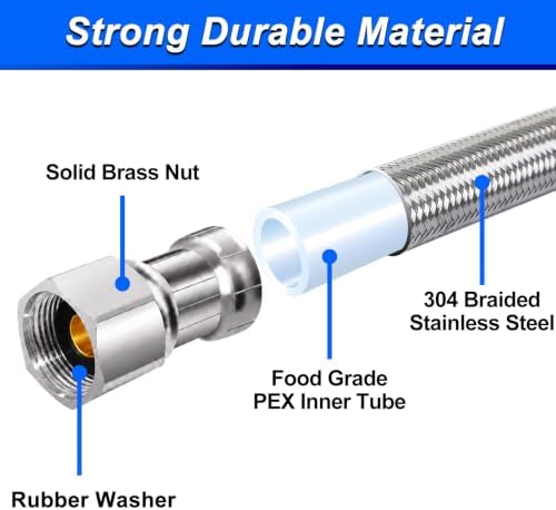 Dishwasher Installation Kit - 6 FT Supply Line - Image 3