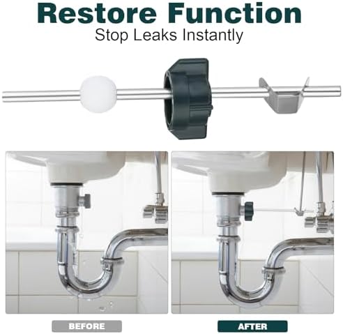 Bathroom Sink Stopper Replacement Pop Up Center Piece - Image 5