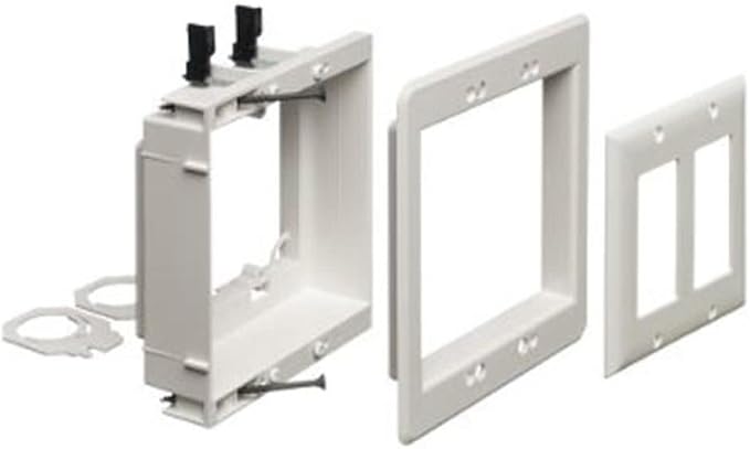 Arlington LVU2W-1 Recessed Low Voltage Mounting Bracket by Arlington