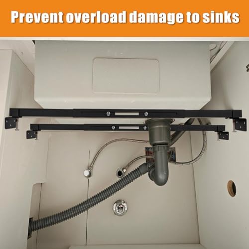 Adjustable Undermount Sink Brackets, Heavy Duty Undermount Sink Repair Kit Help - Image 4