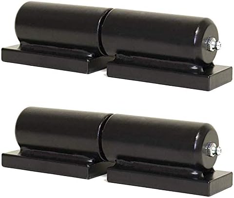 Heavy Duty Hinge 7" Barrel Style Weld On Plate Ball Bearing by Pro+Gate+Supply