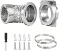 BLOFK DV180 Magnetic Dryer Vent Connector Kit, Fits 4" Dryers by Unknown