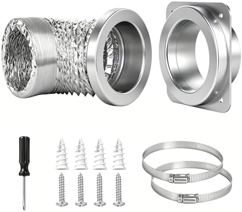 BLOFK DV180 Magnetic Dryer Vent Connector Kit, Fits 4" Dryers by Unknown