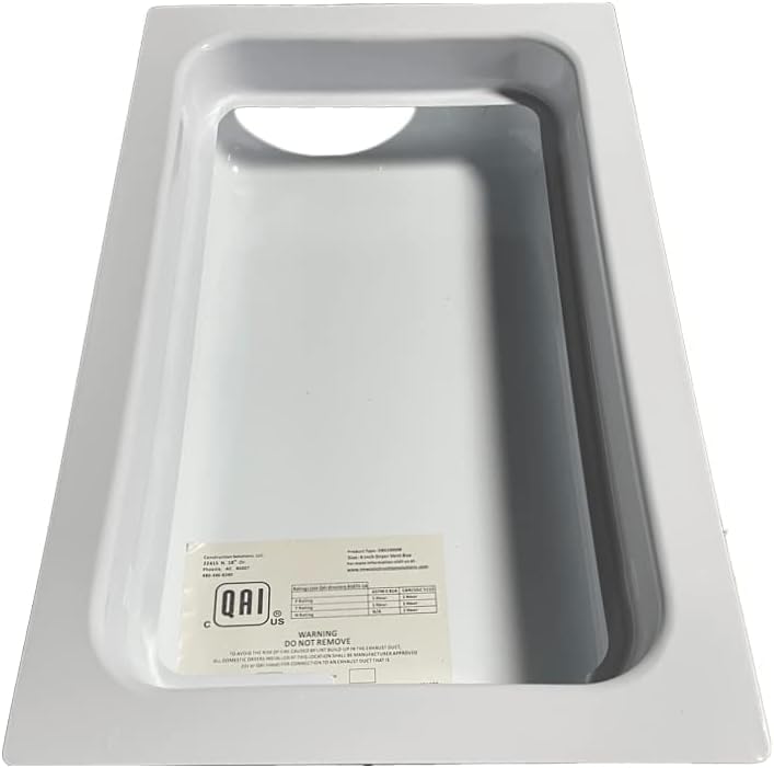 DBX1000M-4 Metal Recessed Dryer Vent Box by Unknown