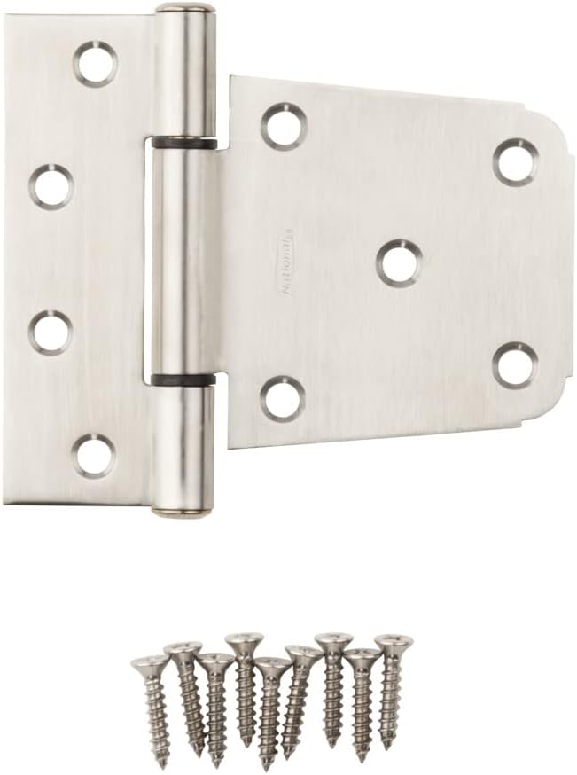 National Hardware N342-543 V289 Extra Heavy Gate Hinge in Stainless Steel - Image 2