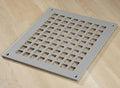 Reggio Register Square Series Floor Grate Cover Grille, Rust-Resistant by ReggioRegisterCompanyLLC