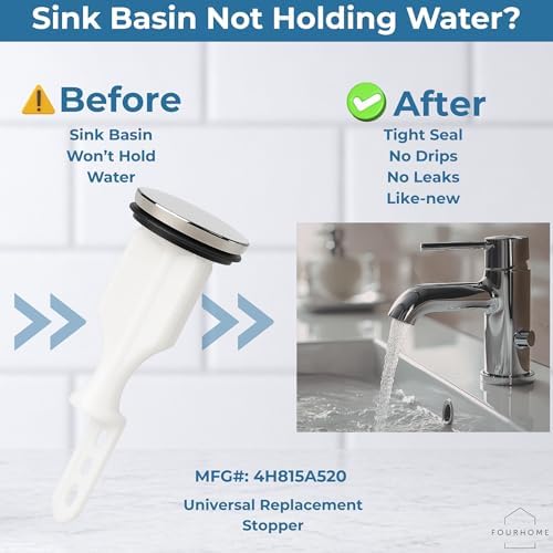 Universal Sink Drain Stopper 5 Pack | 5 Inch Pop-Up Replacement - Image 3